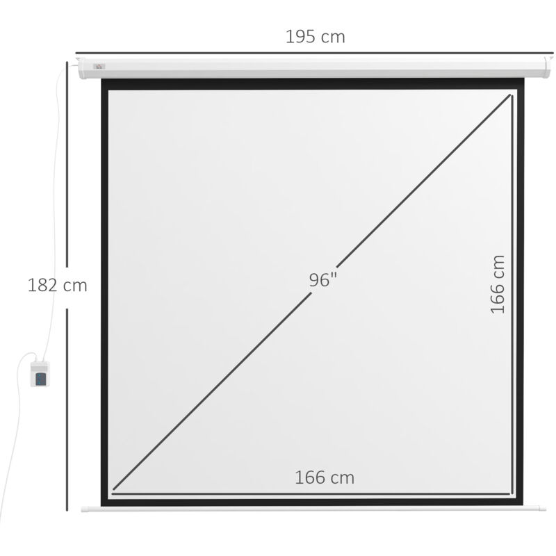 VEVOR Ecran de Projection Gonflable 13,5x6,8 pi, Ecran de Cinéma