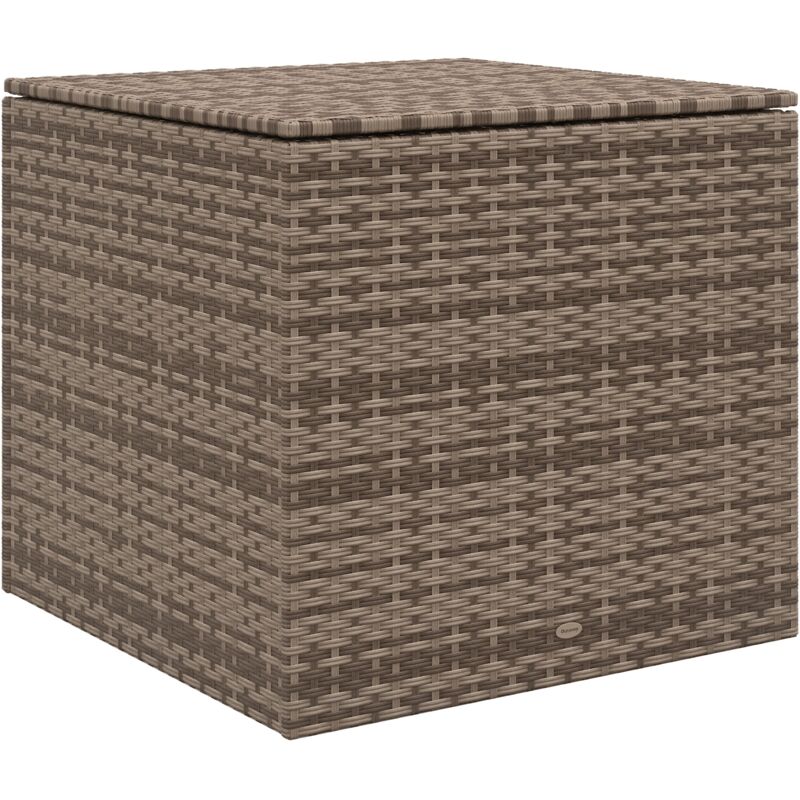 CAPRICIEUX LE&#39;MAGE - rinrin Coffre de jardin métal gris anthracite verrouillable 200L