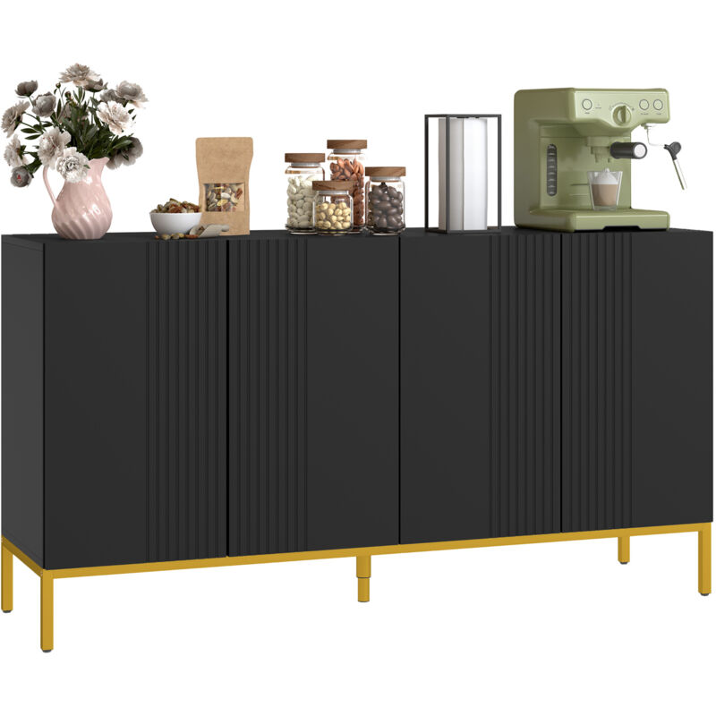Homcom Style Classique Chic Multi-Rangement 2 Portes 2 Tagères Réglables 2 Tiroirs 120 x 40 x 90 cm Buffet • Prix Homcom Style Classique Chic Multi-Rangement 2 Portes 2 Tagères Réglables 2 Tiroirs 120 x 40 x 90 cm Buffet • Prix