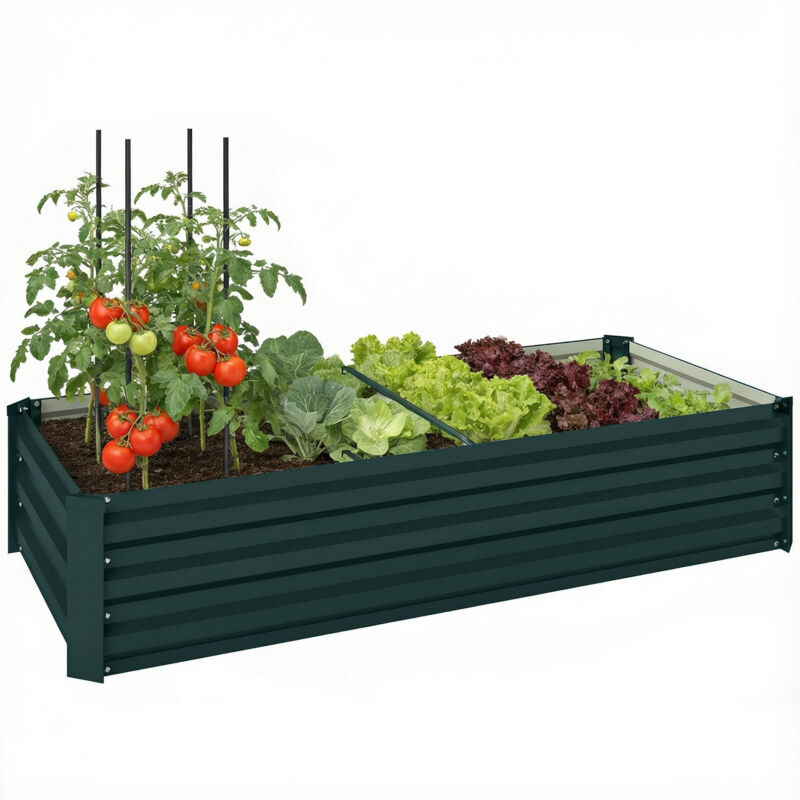 Carré potager en bois traité 100 x 100 x 36 cm Angelic