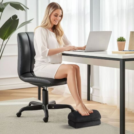 Reposepieds Ergonomique Sous Le Bureau Coussin Ergonomique En Mousse à Mémoire De Forme Soulage