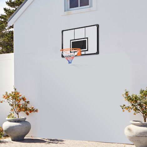 Panier De Basketball,avec Filet ,Fixation Murale Pour Adultes Et Enfantsorange 87950810