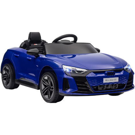 Homcom – Voiture électrique enfant Audi RS e-tron GT – Télécommande 2,4G – Vitesse 5 km/h – Effets sonores et lumineux – Pour 3-6 ans