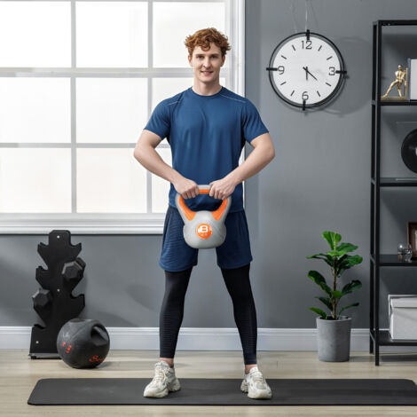 Poignée Ajustable Pour Kettlebell Série Pro - Diamètre 25 Mm, Acier Allié, 4,5 Kg