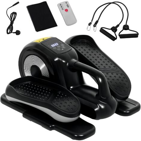 MERACH Elliptique De Bureau Électrique – Mini Vélo Silencieux, Télécommande, écran LCD, 12 Vitesses, Pour Seniors Et Rééducation