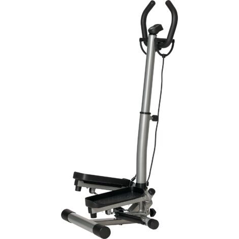 Stepper Avec Guidon Réglable Mobiclinic – Appareil De Fitness Compact, écran LCD, 10 Niveaux D’intensité