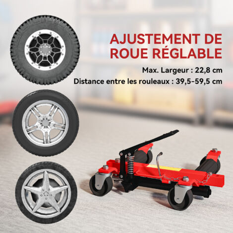 Chariot De Manutention Dema Avec 4 Pneus Gonflables De 22 Cm, Référence D20029 - Neuf