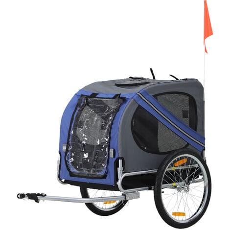 MCOM-Remorque vélo enfant + poussette 18 mois, 2 places, 160x83x96 cm,  vert, salle de bain