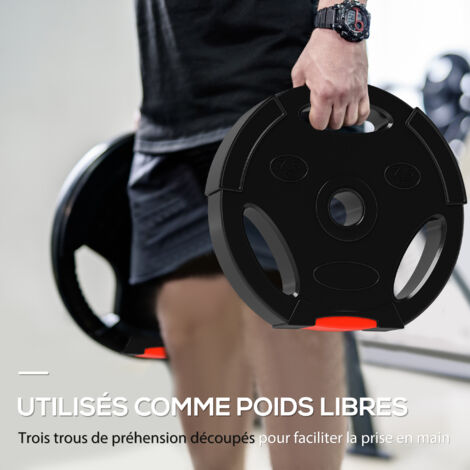 Jeu de plaques de pare-chocs en uréthane, ensemble de 320lb/150kg avec – 306 Fitness Repair & Sales