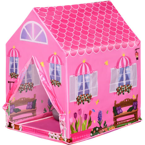 Feltree jouets de plein air dédouanement pliant enfants enfants jouer tente  dans/extérieur jouet maison pour garçons filles rose maison cadeau pour  enfants rose