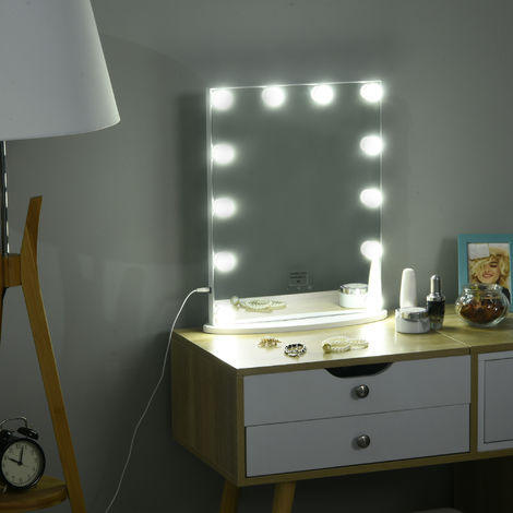DE MIROIR, LAMPE Coiffeuse LED, USB Lampe pour Miroir Style EUR 7