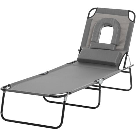 Relaxdays Coussin siège, chaise, yoga, gaming, sol, moelleux, confortable,  pliable, flex, 6 positions, max. 100 kg, gris