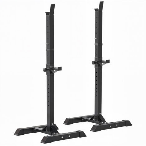 Support de musculation repose haltères charge Max. 150 Kg Noir (1/5)