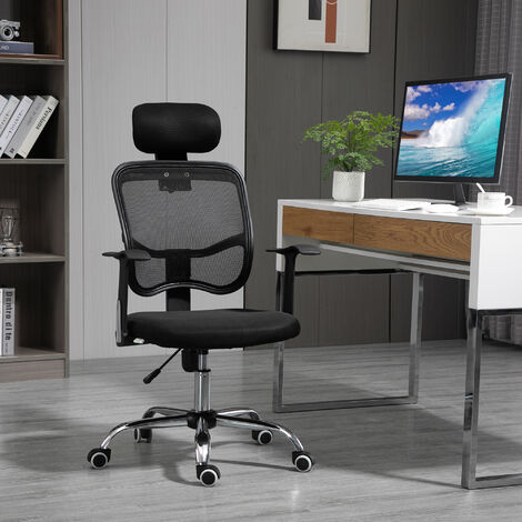 VINSETTO Fauteuil de bureau manager grand confort repose-pied