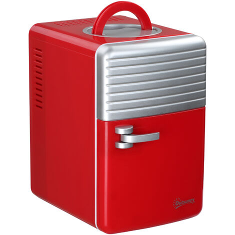 Réfrigérateur Portable à Compression de 55 L, Glacière Éléctrique de  100-240V/12V/24V, Réfrigérateur de Voiture avec Porte à Deux Voies, -26℃ à  + 10℃,Congélateur avec Affichage Numérique et LED