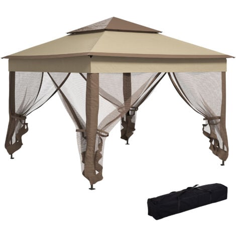 Acheter en ligne VIDAXL Bâche de pavillon de toit de remplacement (410 cm x  280 cm) à bons prix et en toute sécurité 