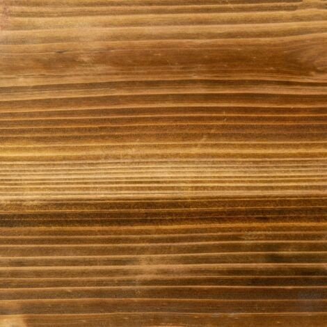 Jardinière avec treillis sur roulettes - inserts d'irrigation, géotextile inclus - métal bois sapin traité carbonisation