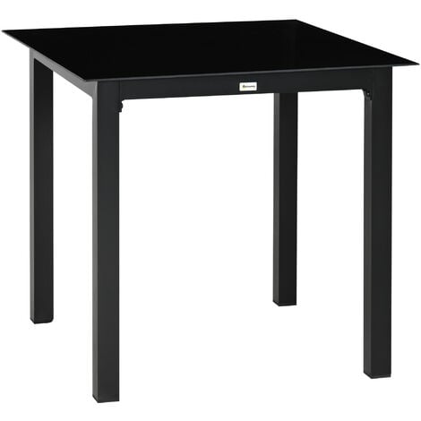 Table pliante avec plateau aluminium epoxy bleu 110x70 LORITA - Alizé by  Proloisirs