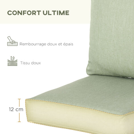 Greendale Home Fashions Housse Et Insert De Coussin Extérieur D