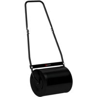 Outsunny – Rouleau à gazon 50 cm – Capacité de lestage 30 L – Acier époxy anticorrosion – Diamètre 32 cm – Poignée ergonomique