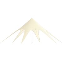 Outsunny – Tente de jardin XXL 10 x 10 m – Imperméable polyester 210D – Anti-UV et anti-déchirure – Poteau central robuste