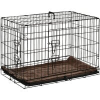 Explore Land Housse de cage pour chien en polyester durable de 91,4 cm -  Ajustement universel pour cage métallique (brun clair)64 - Cdiscount