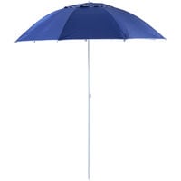 Parasol abri solaire contemporain protection UPF 50+ sac transport fourni bleu marine - Bleu