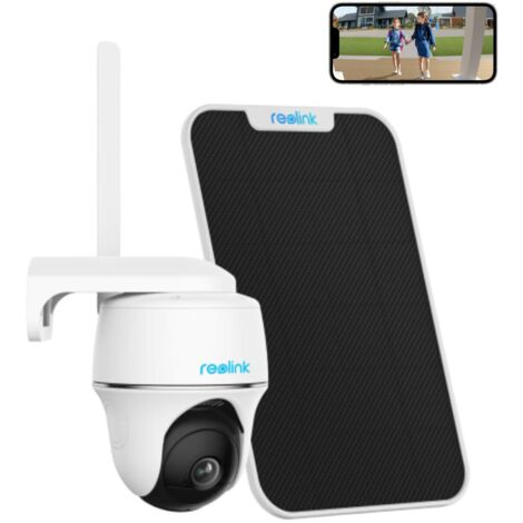 Reolink 2K 4MP Akku 3G/4G LTE Überwachungskamera mit  355°/140° PTZ, KI-Erkennung, Nachtsicht, 2-Wege-Audio, + Solarpanel