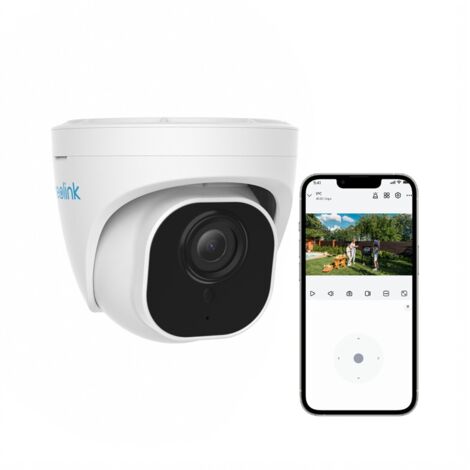 Reolink 5MP PoE IP Kamera Outdoor mit Audio, Personen-/Autoerkennung, Zeitraffer, 30m IR Nachtsicht, IP66 Wasserfest, MicroSD Kartensteckplatz