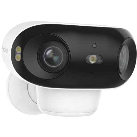 Reolink 4K 8MP Akku 2,4/5GHz WiFi Überwachungskamera mit 180° Sichtfeld, Wi-Fi 6, Smarter Erkennung, ColorX Farbnachtsicht, 2-Wege-Audio, IP66