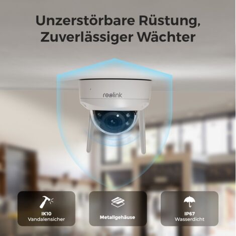 Reolink RLC-810WA 4K 8MP IP Camera with Wi-Fi 6 Tech, Color Night Vision, IP67 Waterproof | BIG W