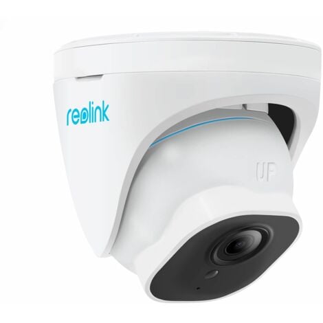 Reolink 5MP Smarte PoE IP Kamera Outdoor mit Personen-/Autoerkennung, Überwachungskamera Aussen mit Zeitraffer, 30m IR Nachtsicht, IP66 Wasserfest, Audio, Micro SD Kartensteckplatz, RLC-520A