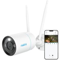 Reolink 4K 8MP WiFi 6 Überwachungskamera Aussen, 2,4/5GHz WLAN, Smart-Erkennung, Farbnachtsicht, IP67 Wasserfest, Zeitraffer