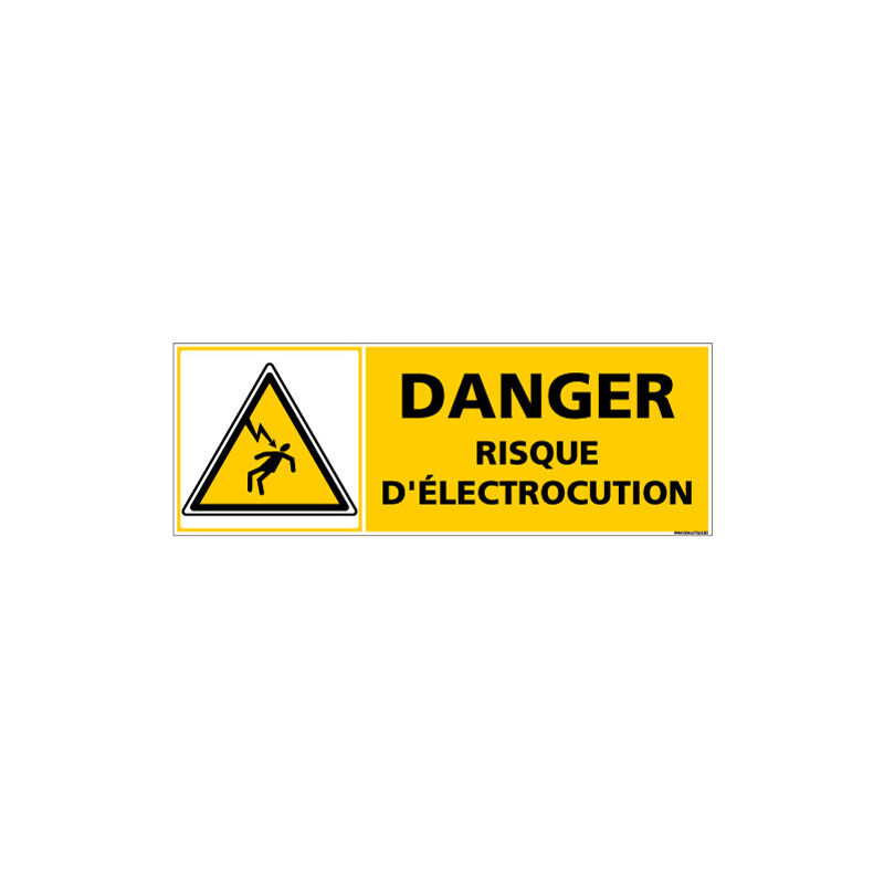 SIGNALISATION SITE PHOTOVOLTAIQUE NON RACCORDE AU RESEAU ELECTRIQUE (C1375) 150 x 210 mm Matière Aluminium | Leroy Merlin