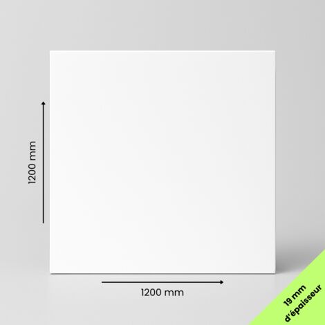 Plaque PVC Expansé Comacel - Panneau Mousse Blanc Pour Bricolage Et Isolation