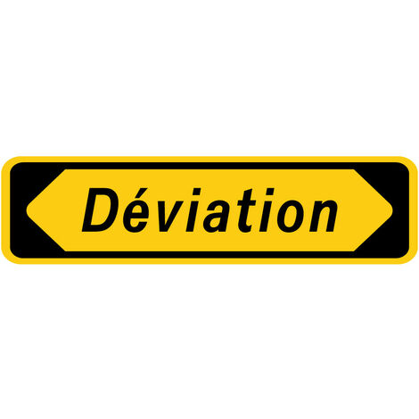 Signaletique.Biz France – Panneau de signalisation temporaire 5mm – En Comacel pour chantiers humides – Visibilité optimale jour/nuit – Installation rapide
