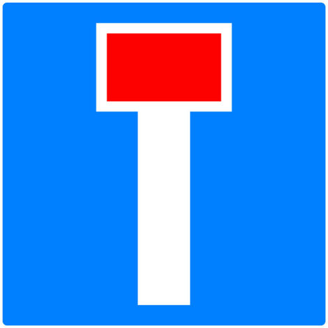 Signaletique.Biz France – Panneau d'obligation rétroréfléchissant 5mm en PVC – Résistant aux UV et à l'humidité – Pour signalisation temporaire en extérieur