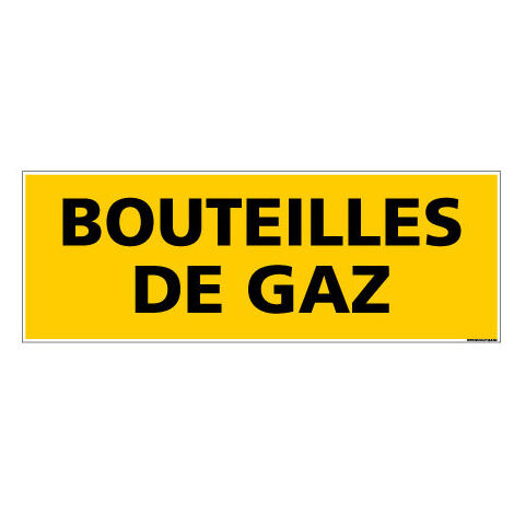 Ballon De Gaz. L'attention Est Dangereuse. Panneau D'avertissement. Précautions De Sécurité
