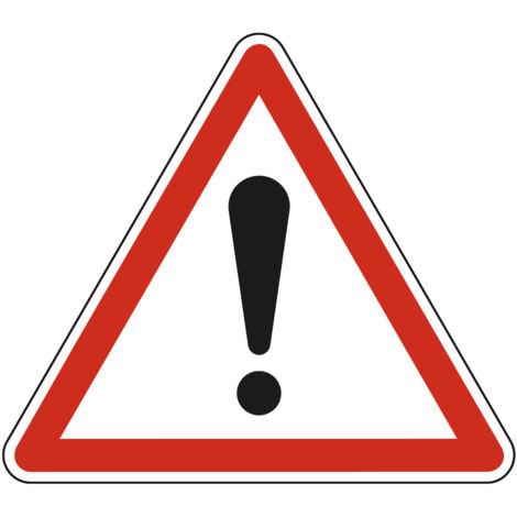 Panneau de signalisation danger - Autres dangers - Triangulaire - Gamme Ecolign - Classe 1 - 500mm