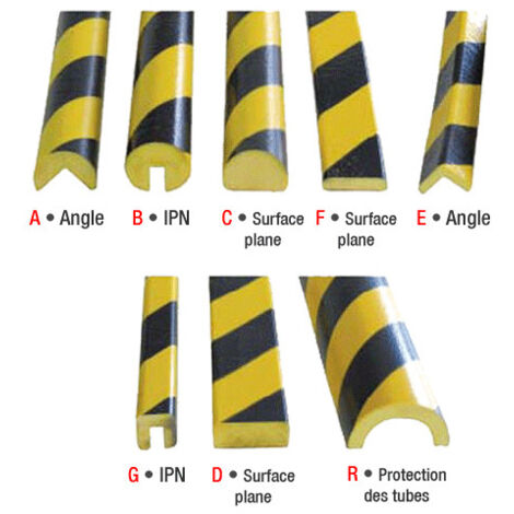 Profilés flexibles .- Modèle D - 1 m (1/3)