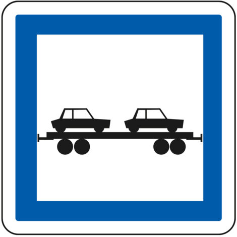 Panneau Indication CE8 – Gare auto/train – Gamme ECOLIGN – Classe 1 – 500 mm (1/5)