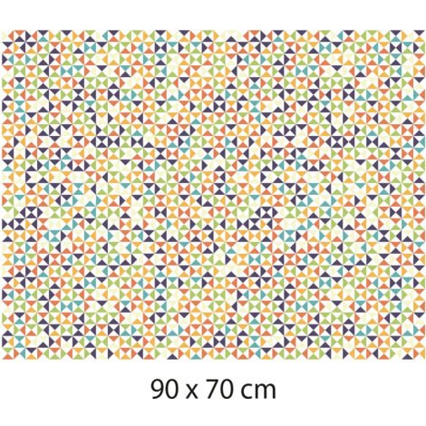 Crédence cuisine adhésive autocollante GEOMETRIC - 90 x 70 cm – Idéal fond de hotte (1/3)