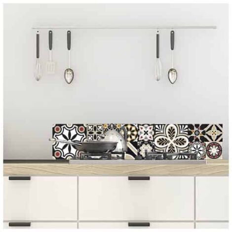 Crédence cuisine adhésive autocollante BROWNSHADE - 120 x 25 cm (1/4)