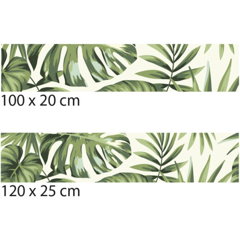 Crédence cuisine adhésive autocollante VEGETAL - 100 x 20 cm (1/4)