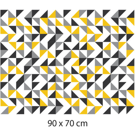 Crédence cuisine adhésive autocollante ORIGAMI - 90 x 70 cm – Idéal fond de hotte (1/3)