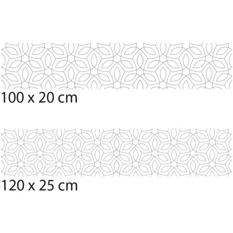 Crédence cuisine adhésive autocollante ARABESK - 100 x 20 cm (1/4)