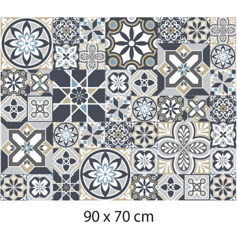 Crédence cuisine adhésive autocollante MOZICDRAFT - 90 x 70 cm – Idéal fond de hotte (1/2)