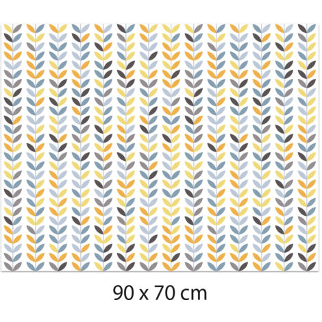 Crédence cuisine adhésive autocollante SCANDINAVE - 90 x 70 cm – Idéal fond de hotte (1/3)