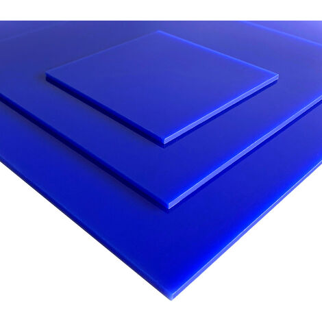 Plaque Plexigglas noir au format A3, A4 ou A5. Épaisseur de 2 mm ou 4 mm.  Feuille de verre acrylique. Verre synthétique. Plaque PMMA XT. Plexigglas