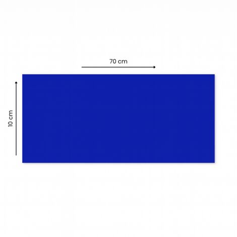 Plaque Plexiglas Bleu PMMA 3 mm – Verre Acrylique – 100x700 mm – Résistante et Découpable (1/5)